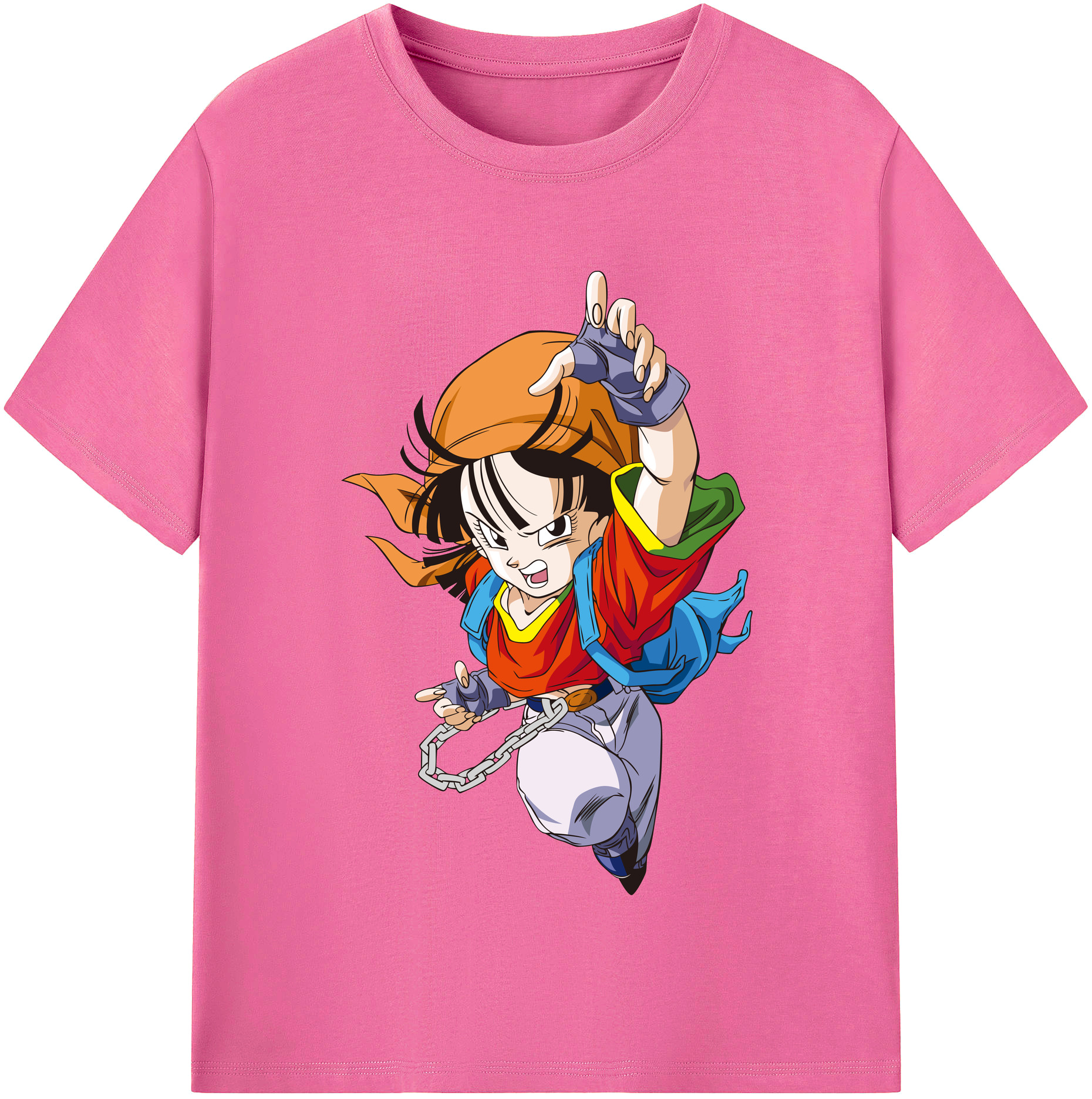 （画像用） ドラゴンボール パン DRAGON BALL Pan レディースカジュアルプリントTシャツ（綿100％）